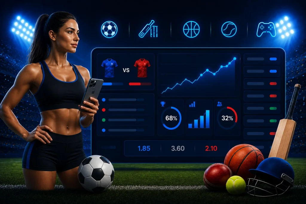 Sports wagering interface for mobile users